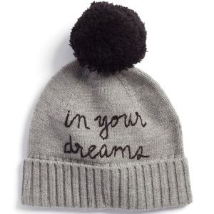 Kate Spade “In Your Dreams Beanie.”